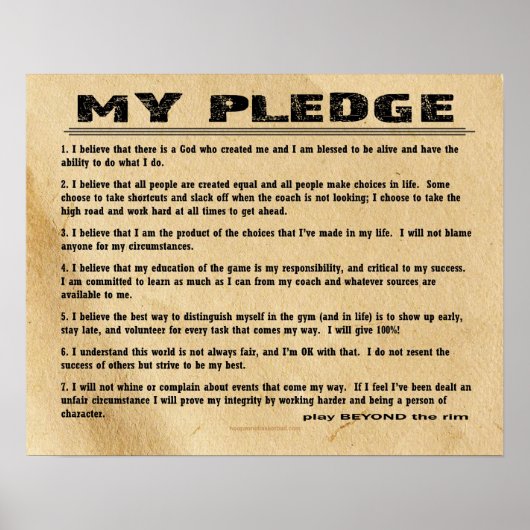 #205 (Matte) Basketball Poster (Voorkant)