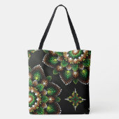 205 - Natuur Mandala - Canvas tas (Achterkant)