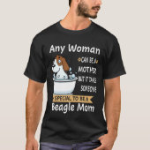 205 speciaal om een Beagle-moeder te zijn T-shirt (Voorkant)