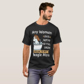 205 Special om een Beagle-moeder te zijn T-shirt (Voorkant volledig)