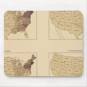205 Vervaardiging/vierkante mijl Muismat
