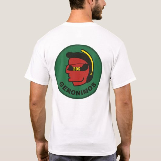 205e Luchtvaartmaatschappij T-shirt (Achterkant)
