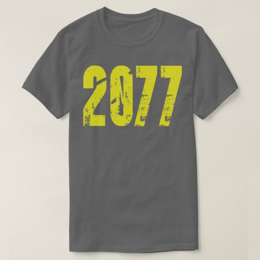2077 T-SHIRT (Design voorkant)