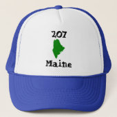 207, Gebiedscode Maine Trucker Pet (Voorkant)