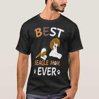 208 Beste Beagle-moeder ooit T-shirt