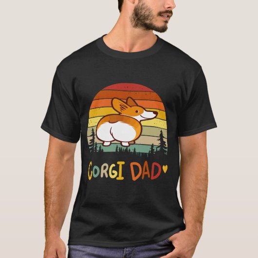 208 Corgi Vader T-shirt (Voorkant)