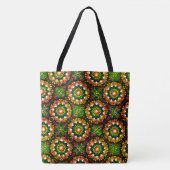 208 - Regenwoud Mandala - Canvas tas (Voorkant)
