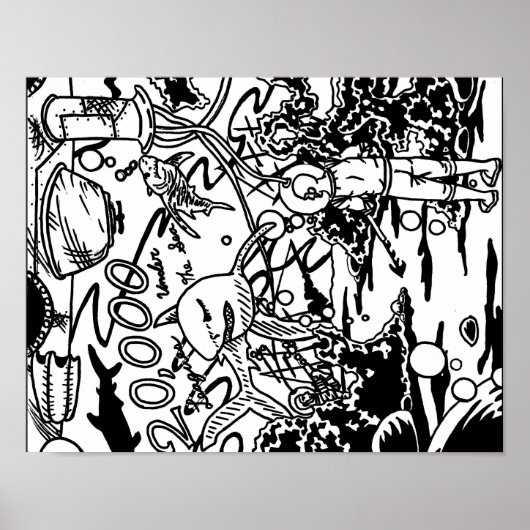 20,000 Leagues Under The Sea poster (Voorkant)