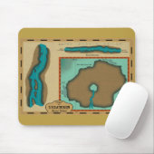 20.000 liga's Vulcania Muismat tunnelkaart (Met muis)