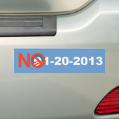 20-01-2013 BUMPERSTICKER (Op auto)