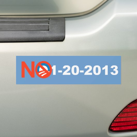 20-01-2013 BUMPERSTICKER (Op auto)