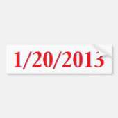 20-01-2013 BUMPERSTICKER (Voorkant)