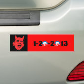20-01-2013 BUMPERSTICKER (Op auto)