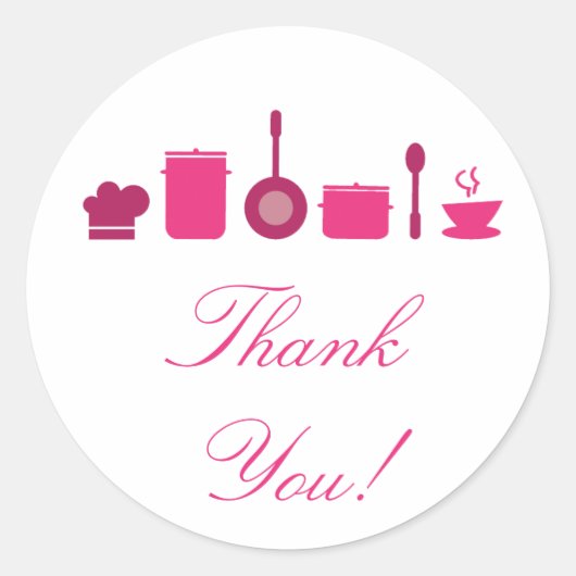 20 - 1,5" Catering Chef Zakelijke Stickers (Voorkant)