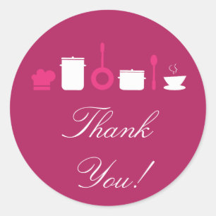 20 - 1,5" Catering Chef Zakelijke Stickers