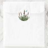 20 - 1.5"Envelop Sticker Cattail/Dragonfly in Co (Tas)