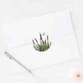 20 - 1.5"Envelop Sticker Cattail/Dragonfly in Co (Envelop)