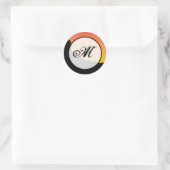 20 - 1,5" Envelop Sticker Desert Mountain Sunset (Tas)