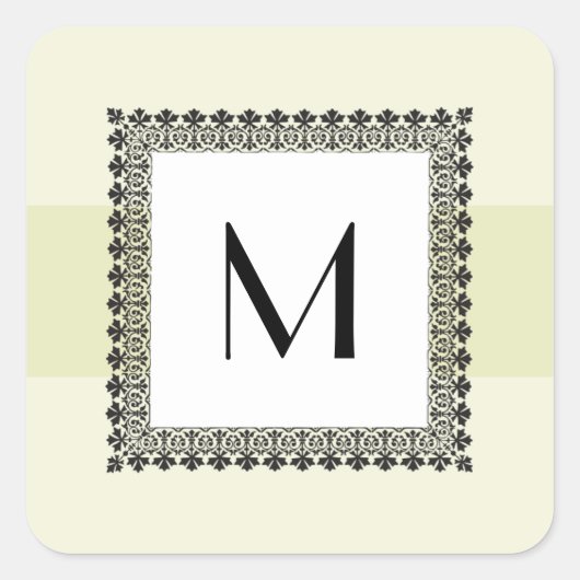 20 - 1.5"Envelop Sticker Licht Groen/Grijs Formal (Voorkant)