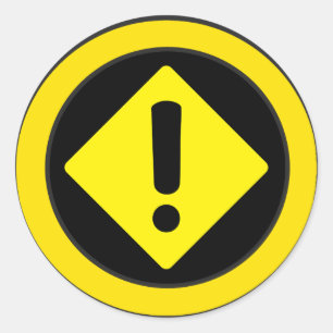 20 - 1,5" Envelopafdichting Ronde Sticker