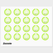 20 - 1,5 Envelope Seal Crystal Chandelier Glitz Ronde Sticker (Vel)