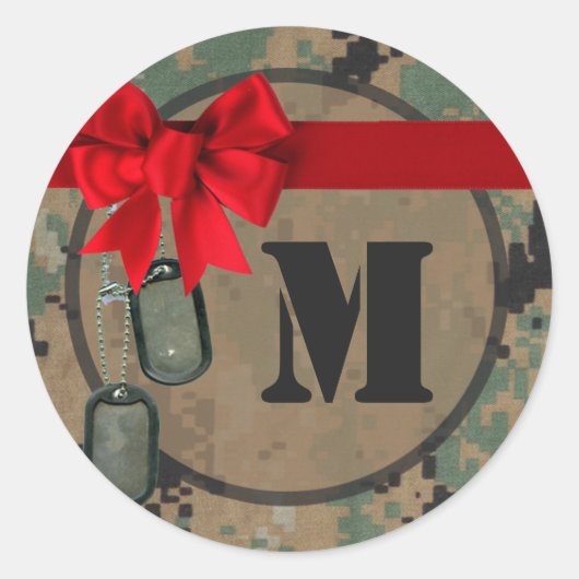 20 - 1,5 Envelope Seal Marine DIGITAL PRINT Ronde Sticker (Voorkant)