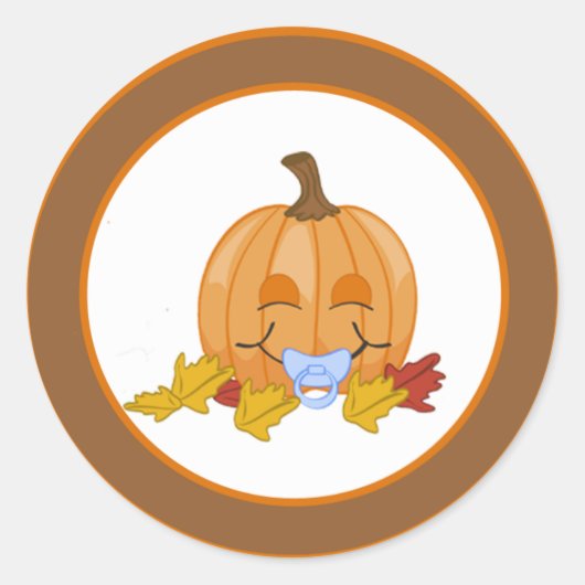 20 - 1.5"Envelopverbinding de Herfst van de herfst Ronde Sticker (Voorkant)