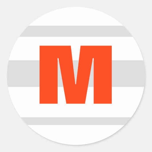 20 - 1.5 Envelopverbinding Modern Neon Streep Sina Ronde Sticker (Voorkant)