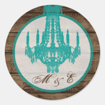 20 - 1.5 Envelopzegel Westerne rustieke kroonlucht