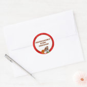 20 - 1,5" Favor Stickers All-Star Rood (Envelop)