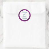 20 - 1,5" Favor Stickers Arabisch Paarse (Tas)