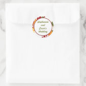 20 - 1,5" Favor Stickers Herfst bladeren (Tas)
