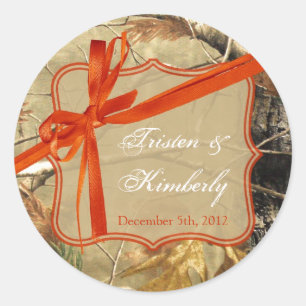 20 - 1,5" Favor Stickers Jagers Camoflouge Camo