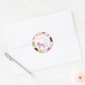 20 - 1,5" Favor Stickers Oerwoud Queen Tiger Safar (Envelop)