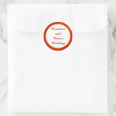 20 - 1,5" Favor Stickers Red Sunset in Afrika (Tas)