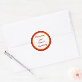20 - 1,5" Favor Stickers Red Sunset in Afrika (Envelop)