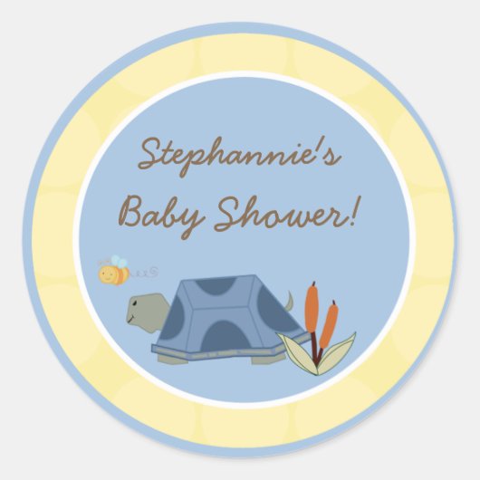 20 - 1,5" Favoriet Stickers Leap Frog Turtle Bee (Voorkant)