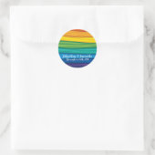 20 - 1.5" Geef de voorkeur aan Stickers LGBTQ Rain (Tas)