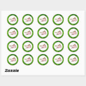 20 - 1,5-inch Envelope Seal MonkeySwing Oerwoud Sa Ronde Sticker (Vel)
