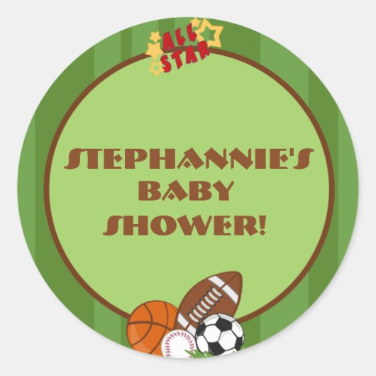 20 - 1,5 inch voor Stickers All-Star Green (Voorkant)