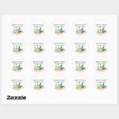 20 - 1.5"Stickers Bohemian Cactus Succulen Ronde Sticker (Vel)