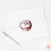 20 - 1,5" Zakelijke Stickers Blood Splatter Vampir (Envelop)