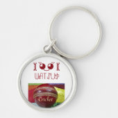 20/20 cricketballen professioneel heren bowlen sleutelhanger (Voorkant)