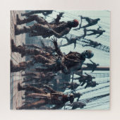 20" * 20" Piratenoorlog, 676 stuks Legpuzzel (Horizontaal)