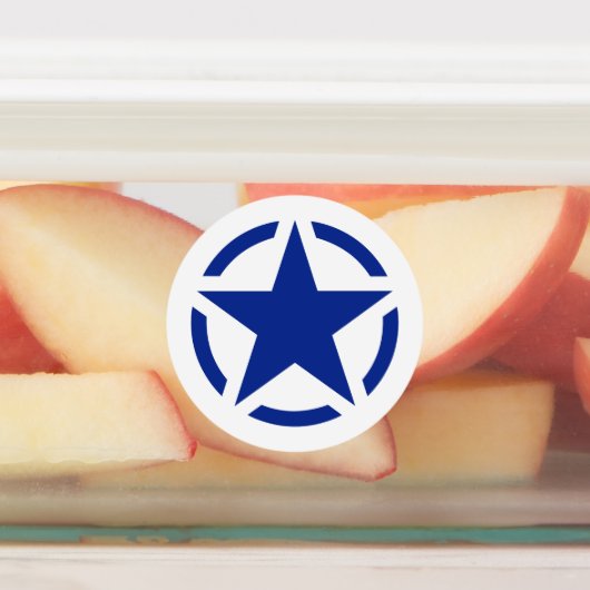 20 Amerikaanse  sterpotlood Decals Labels (Aangebracht)