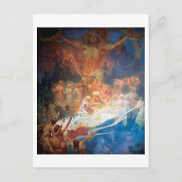 #20 Apotheosis of the Slavs, Mucha Briefkaart