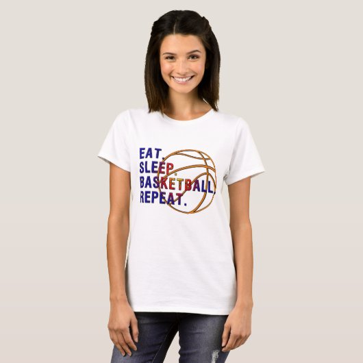 ％ 20ฺ Basketball T-Shirt voor vrouwen (Voorkant volledig)