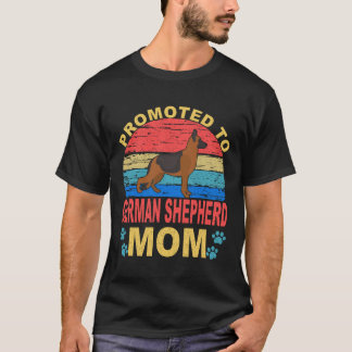20 Bevorderd tot Duitse Herdersmoeder Duitse Herde T-shirt