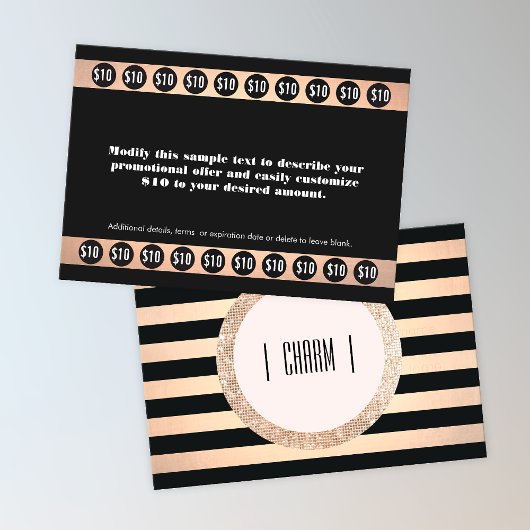 20 Bezoek Beauty Salon Punch Kaart Klantenkaartje