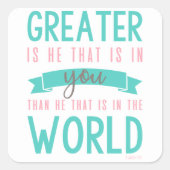 20 Bijbelvers Christelijke Stickers (Voorkant)